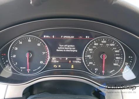 2017 Audi A6 3.0T Premium Plus из США, поврежденный, VIN WAUF2BFCXHN110096